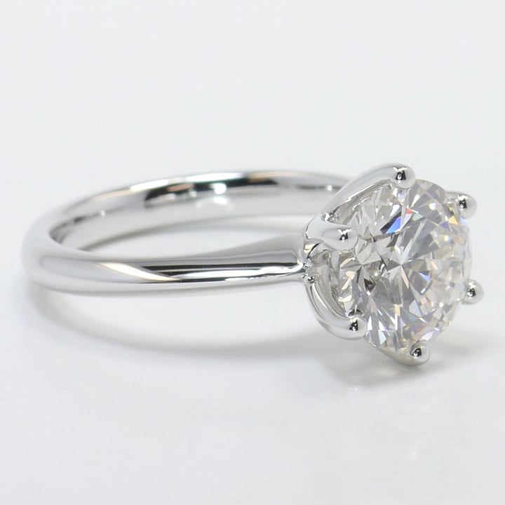 2.16 Carat 6 Prong Diamond Engagement Ring - small angle 3